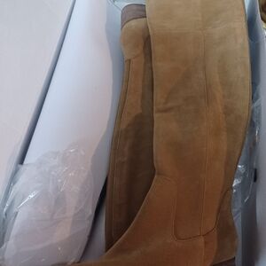 Mark Fisher 8W over the knee suede boots!